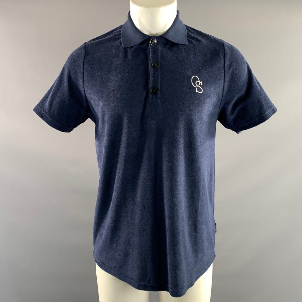 OLIVER SPENCER Size M Blue Cotton  Polyamide Polo